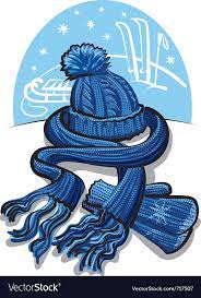 Winter Clothing Wool Scarf Mittens And Hat Download A Free Preview Or High Quality Adobe Illustrator Ai Eps Pdf Hat Vector Winter Outfits Cocktails Vector