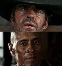 1968- 'Once Upon A Time In The West' starring Charles Bronson, Henry Fonda,  Jason Robards, Claudia Cardinale, Jack Elam, Woody Strode, Keenan Wynn, Al  Mulock, Frank Wolff, Paolo Stoppa, Gabriele Frezetti, Lionel