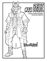 Top 10 Fortnite Coloring Pages Free Coloring Pages For Kids Free Printable Red strike from fortnite season 10 starter pack.