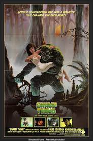 Copy of an original theatrical movie poster. Swamp Thing 1982 One Sheet Movie Poster Original Film Art Vintage Movie Posters