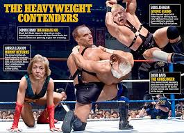 So begab sich stefan in eine karateschule, um sich die wichtigsten handgriffe anzueignen. The Heavyweight Contenders Wrestling For The Top Job Daily Mail Online