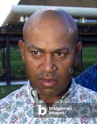 Image of IL GOLPISTA E AUTOPROCLAMATO PRIMO MINISTRO GEORGE SPEIGHT DURANTE  UN'INTERVISTA