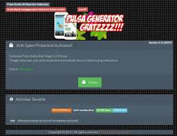 Pulsa dan paket data all operator, Kumpulan Script Phising Terbaru Script Phising Facebook Generator Pulsa Wakil Ilmu