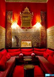 Pin By Lynn Prey On Red Interiors Red Interior Design Moroccan Room Moroccan Bedroom
