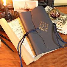 I made this journal with small left over scraps of paper and recycled leather. How To Make Handmade Leather Journals With Their Hands Diy Is Fun