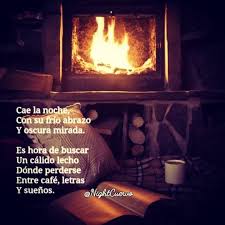 Cae La Noche Con Su Frio Abrazo Y Oscura Mirada Es Hora De Buscar Un Calido Lecho Donde Perd Mensajes Romanticos De Buenas Noches Mensajes Romanticos Noche