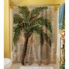 Wooden boat shape palm tree bath towel sets from yiwu yezhou handcraft co., limited. 30 Palm Tree Shower Curtain And Bath Accessories Ideas Tree Shower Curtains Bath Accessories Shower Curtain