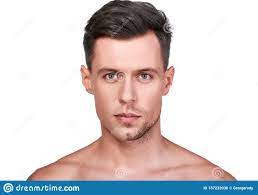 Männer ` S Schönheit Stattliches Mann-Rasieren Stockfoto - Bild von leute,  baumuster: 137232036