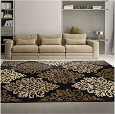 Although low in price, our cheap rugs are high in. Amazon Com Superior Danvers Collection Area Rug Modern Elegant Damask Pattern 10mm Pile With Jute Backing Affordable Contemporary Rugs Black 4 X 6 Rug Furniture Decor