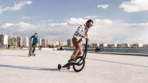 漫遊城市的新工具 少掉一半的自行車 halfbike 大人物 86469 cycling city bike bicycle