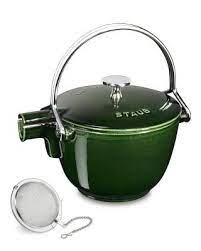 Staub Enameled Cast Iron Round Tea Kettle Recipe Tea Kettle Kettle Cast Iron Kettle