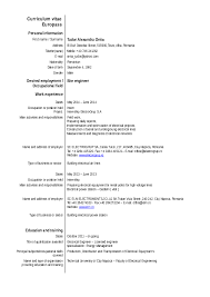 Vitae europass romana model cv download. Doc Curriculum Vitae Tudor Onita Engleza Bogdan Onita Academia Edu