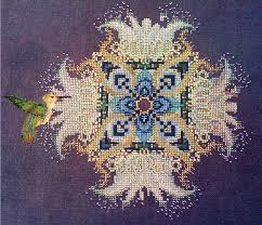 Our unique designs range from elegant flowers to whimsical characters and classic. A Free Forum For Cross Stitchers View Topic Chatelaine Sparkly Hummingbird Mandala Finished 02 07 Cross Stitch Cross Stitching Cross Stitch Patterns