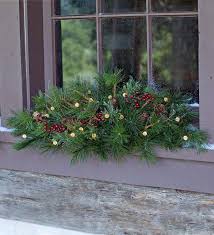 Lighted Holiday Window Swag With Battery Operated Auto Timer Christmas Window Decorations Decorating With Christmas Lights Outdoor Christmas Decorations