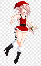 Since today is a day to be celebrated, think back of the journey that you have walked with the heroic spirits. Fate Grand Order Astolfo Fate Apocrypha Fate Stay Night Santa Claus Others Chibi Fictional Character Fategrand Order Png Pngwing