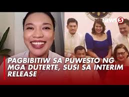 BIGLAANG PAG-RESIGN NI SARA DUTERTE PAGBABA SA PWESTO HINDE NAKATIIS ITO  PALA ANG MATINDING DAHILAN?