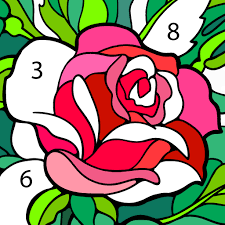 Each area of the image is numbered. Download Happy Color Color By Number Coloring Games 2 9 0 119 Apk For Android Apkdl In