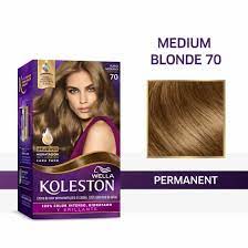Normally, our team will track the evaluation of customers on relevant products to give out the results. Wella Koleston Permanent Hair Color Cream With Water Protection Factor Medium Blonde 70 Wella