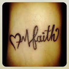 Love Life Faith Tattoo With Heart Wrist Tattoo Inked Tattoo Handgelenk Think Tattoo Ideen