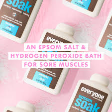 Epsom salt derives its name from a bitter saline spring located at epsom in surrey, england, where the compound was first distilled from water. An Epsom Salt And Hydrogen Peroxide Bath For Sore Muscles