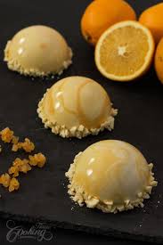 Orange Chocolate Mousse Domes 1 Desserts Mousse Recipes Fancy Desserts