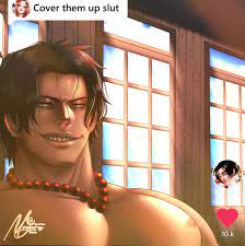 Anime man boobs