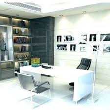 This small home office features a modern wood desk that's easily tucked into one corner of the transforming an interior bay window into a study nook takes advantage of natural light and extra 10 smart design ideas for small spaces. Modern Small Office Interior Design Ideas