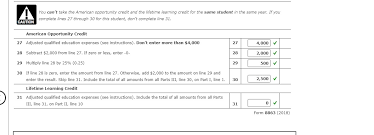 Therefore only that person can claim an education credit for the student. I Just Need Help On The 2 Blanks At The Bottom Pl Chegg Com