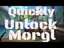 Morgl the oracle is bipedal, amphibious humanoid representative of murloc race and an alternate hero for the shaman class in hearthstone: Video Morgl The Oracle