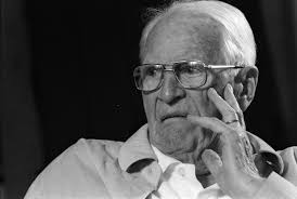 Portrait of Businessman and Philanthropist Eugene B. Power, July 1990