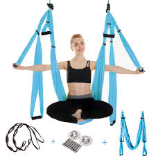 Follow us if you love yoga printed in the usa, worldwide shipping 100% satisfaction guaranteed !⬇️ click the link! Ucec Aerial Yoga Yoga Hammock Set Trapeze Yoga 2 Ceiling Hooks 2 Extension Straps