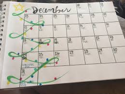 Diy December Calendar December Bullet Journal Calendar Journal Bullet Journal 2