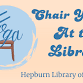 Chair Yoga for Everyone event in Madrid, NY
