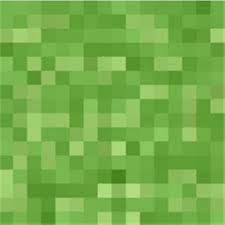 Minecraft Grass Block Top Desain Pamflet Desain