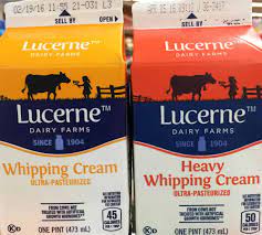 What Is The Difference Betweeen Heavy Cream And Whipping Cream