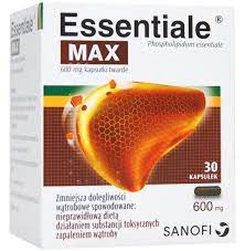 Essentiale Forte Max 30 Caps 600mg Double Liver Support No Side Effect Liver Support Liver Max 30