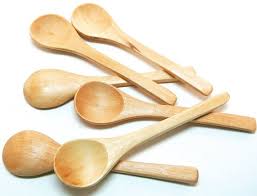 6 Small Wood Spoons 4 5 Mini Wooden Spoons For Honey Etsy Wood Spoon Wooden Spoons Bath Salt Jars