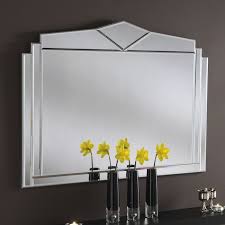 Over the door wall mount bathroom vanity mirrors cheval mirrors decorative wall mirrors door mirrors freestanding mirrors full length wall mirrors leaning floor mirrors <span. Shelley Accent Mirror Art Deco Glass Art Deco Wall Mirror Art Deco Mirror