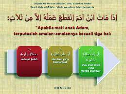 Anak sholeh yang mendo'akan untuknya. 3 Perkara Yang Tak Akan Pernah Putus Umroh Com