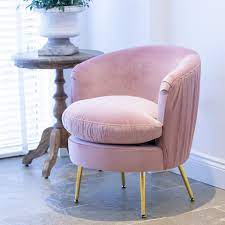 Amelia vanity children kids wooden set dressing table with mirror & stool pink. Claudette Velvet Pink Gold Legs Dressing Table Stool Upholstered Pleated Bedroom Chair Furniture La Maison Chic Luxury Interiors
