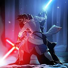 Star Wars Planet On Instagram Kylo Ren Vs Rey Skywalker Art By Vash Perado Starwars Swplanet Rey Star Wars Art Star Wars Episodes Star Wars Fan Art