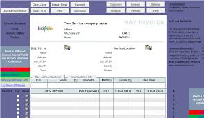 Vat Service Invoice Template Price Excluding Tax Uniform Invoice Software V3 Edition Invoice Template Create Invoice Invoice Program