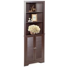This freestanding corner cabinet can be used not only in the bathroom, but also in the living room, bedroom and other places. Ul Li Stable Durable Construction Made Of High Quality Mdf Our Bathroom Corner Cabinet Is Sturdy And Durable With A Long Service Life In Addition The Triangle Structure Provides Excellent Stability Ensuring That Our
