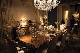 Thanks for visiting our victorian dining rooms photo gallery where you can search for lots of dining room design ideas. Opulent Victorian Style Dining Room In Gold And White With A Sparkling Chandelier Unique Dining Room Table Dining Table Design Modern Tropical Dining Room