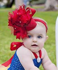 Clothing Shoes Accessories Sale Baby Girls Kids Bow Headband Hair Ribbon Large Boutique Cheap 6 Colours Girls Accessories