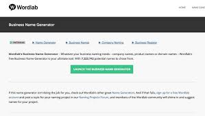 7 Awesome Free Business Name Generators Wordlab Business Name Generator Business Name Generator Free Name Generator Business Business Names