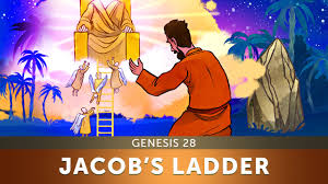 Free bible coloring jacob dream genesis jacobs dream2. Ladder To Heaven A Bible Story About Jacob By Linda Sue Pochodzay Edwards
