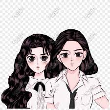 Gambar kartun lucu gambar guru dan murid kartun hitam putih. Pelukis Tangan Wanita Kartun Pelajar Sekolah Menengah Gambar Unduh Gratis Imej 611119871 Format Psd My Lovepik Com