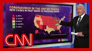 John King On Us Covid 19 Case Trends Map That S A Lot Of Bad Youtube