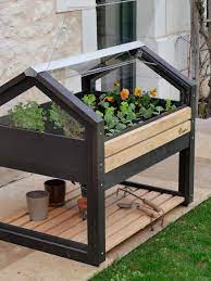 le 2 en 1 serre et bac potager cadres froids potager plantes de decor de maison